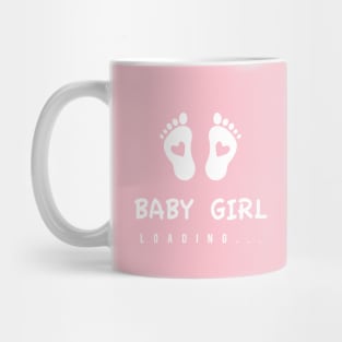 Baby girl loading Mug